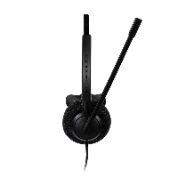 Слушалки Addasound Crystal 2731 Mono UC Black