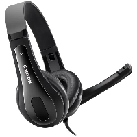 Слушалки CANYON CHSU-1 basic PC Headset With Microphone USB - CNS-CHSU1B