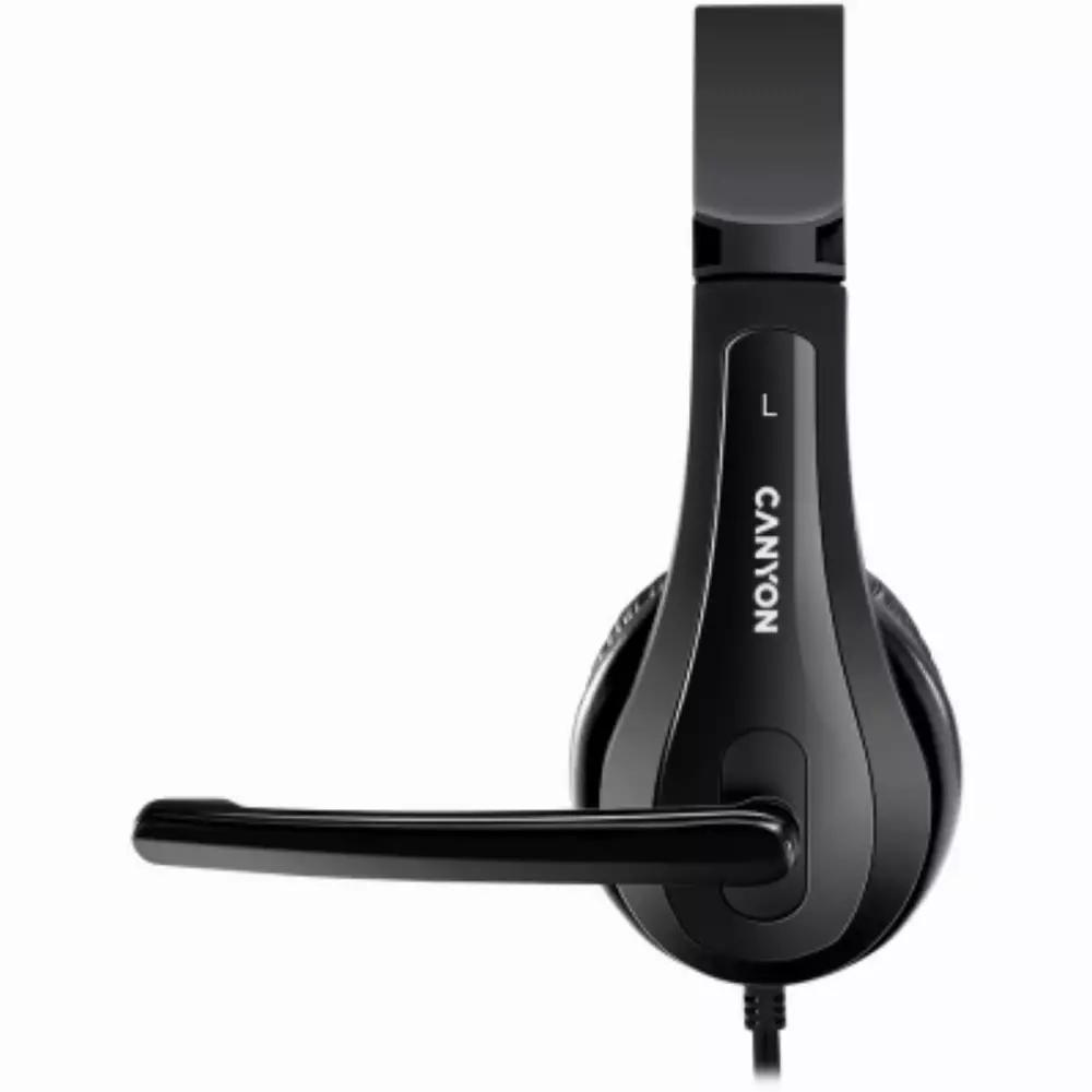 Слушалки CANYON CHSU-1 basic PC Headset With Microphone USB - CNS-CHSU1B