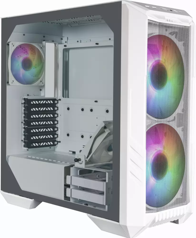 Кутия Cooler Master HAF 500 White - H500-WGNN-S00