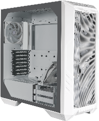 Кутия Cooler Master HAF 500 White - H500-WGNN-S00