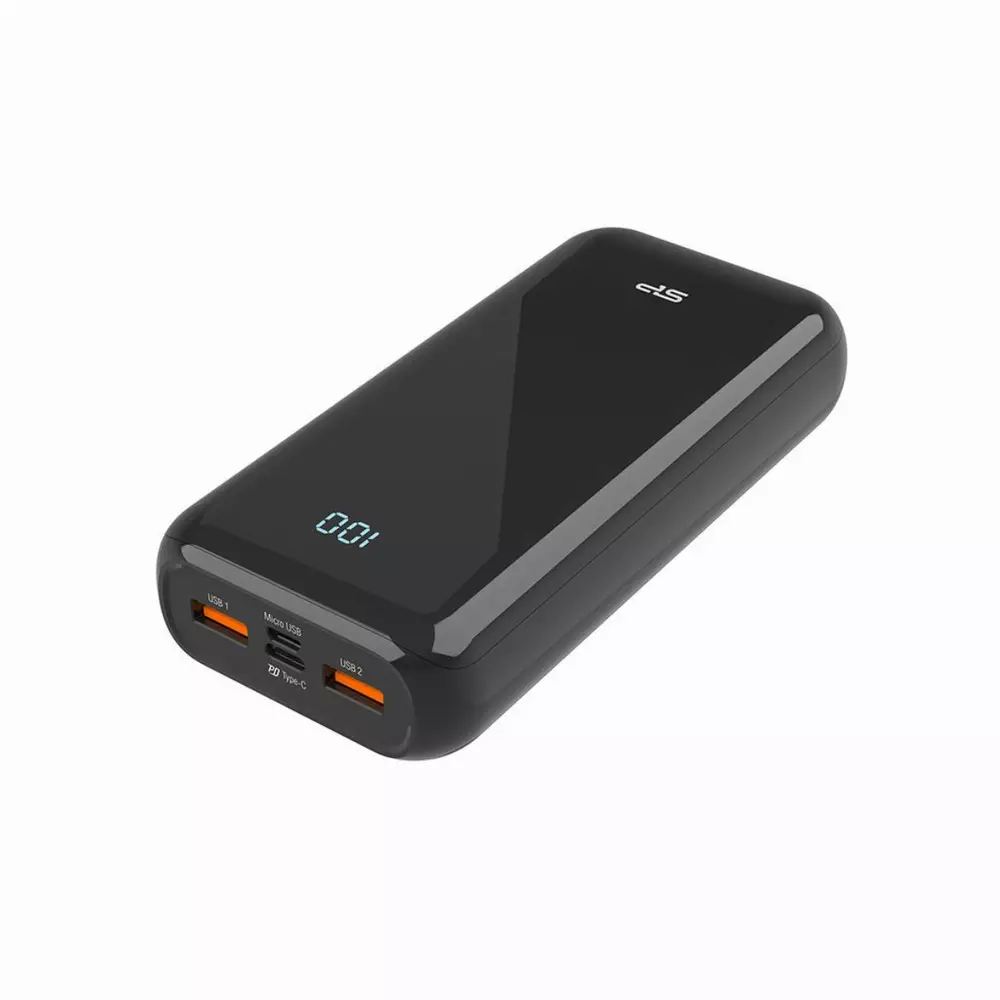 Външна батерия Silicon Power QS28 20000 mAh - SP20KMAPBKQS150K