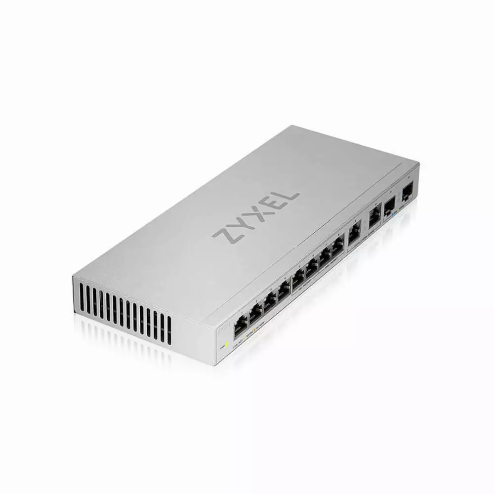 Суич ZYXEL XGS1010-12, 10 портов неуправляем, Gigabit, 2xSFP 