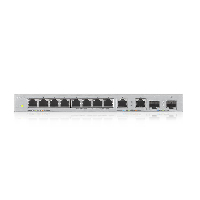 Суич ZYXEL XGS1010-12, 10 портов неуправляем, Gigabit, 2xSFP 