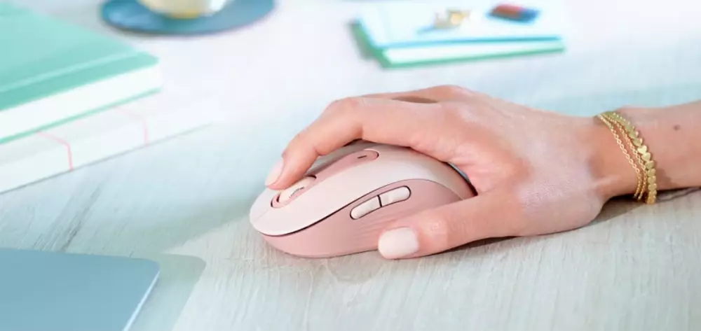 Мишка Logitech Signature M650 L Wireless Rose - 910-006237