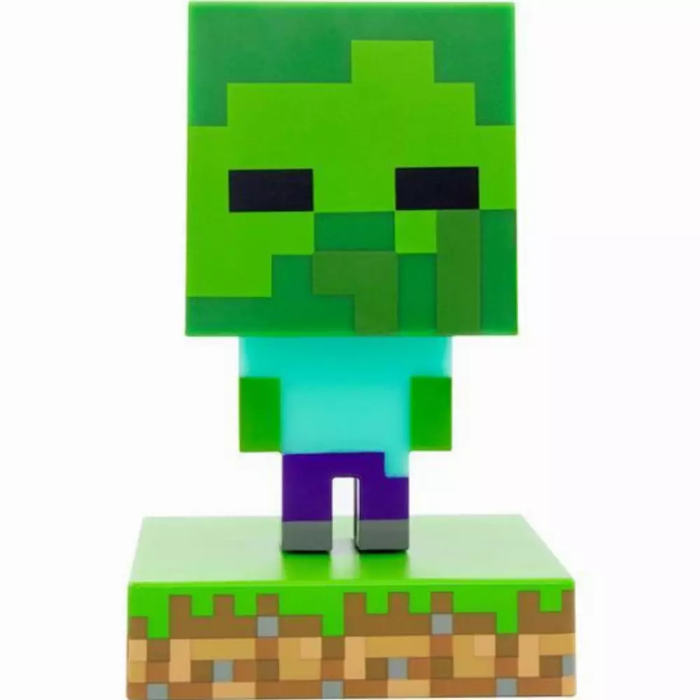 Статуетка Paladone Minecraft Zombie Icon Lamp