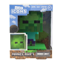 Статуетка Paladone Minecraft Zombie Icon Lamp