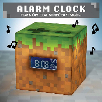Часновник/будилник Paladone Minecraft Alarm Clock