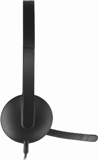 Слушалки с микрофон Logitech H340, USB