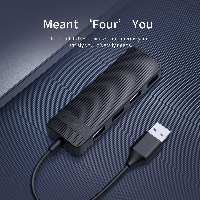 Orico хъб USB2.0 HUB 4 port White - FL02-WH