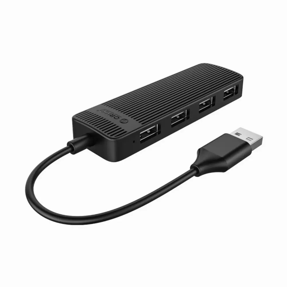 Orico хъб USB2.0 HUB 4 port Black - FL02-BK