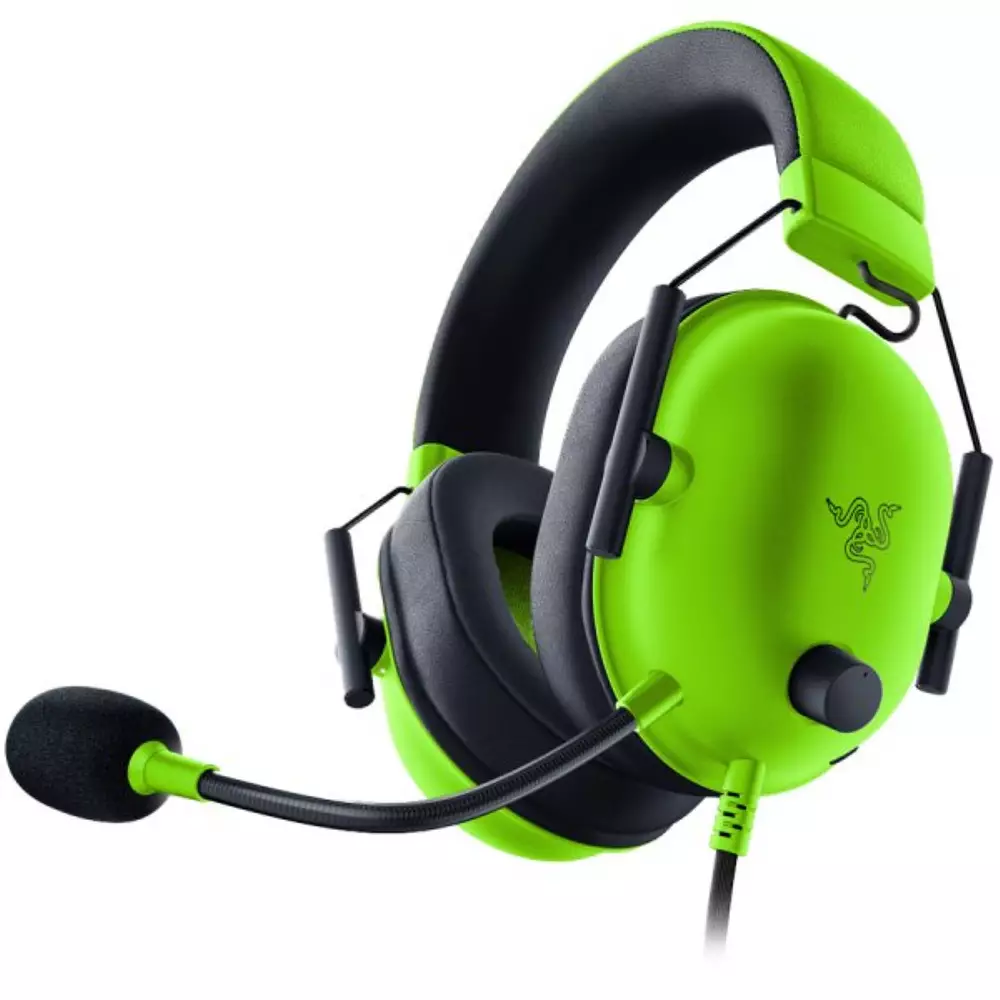 Геймърски слушалки Razer BlackShark V2 X Green - RZ04-03240600-R3M1
