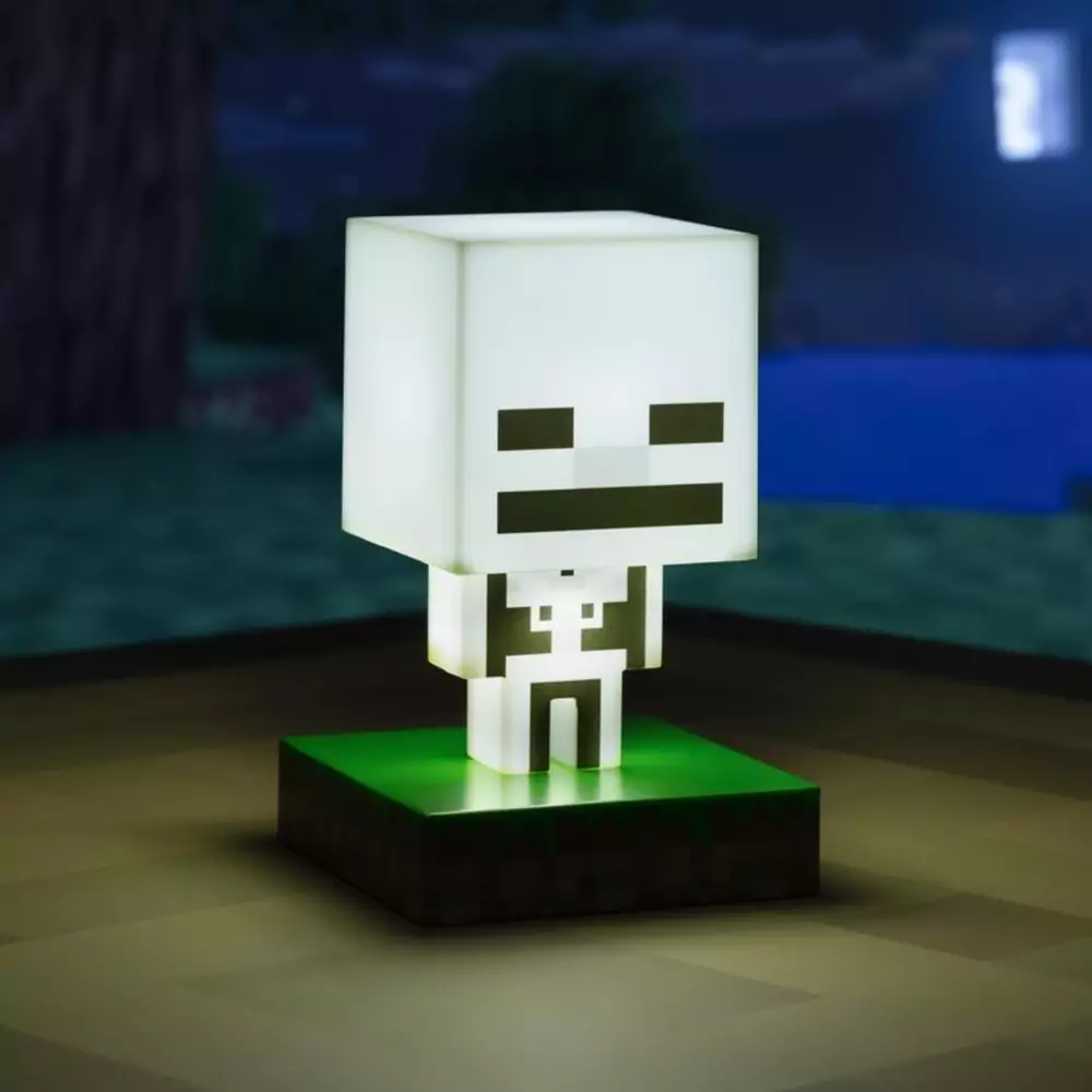Статуетка Paladone Minecraft Sleton Icon Lamp BDP