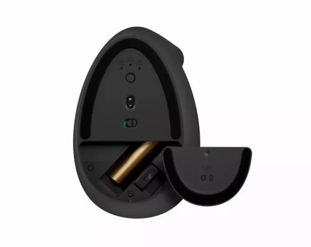Безжична Мишка Logitech Lift Vertical Graphite - 910-006473