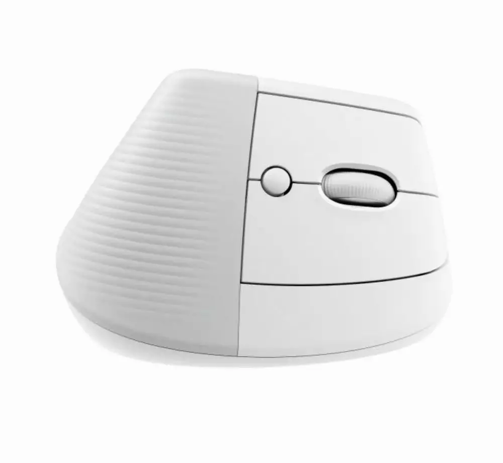 Безжична Мишка Logitech Lift Vertical Off-White - 910-006475
