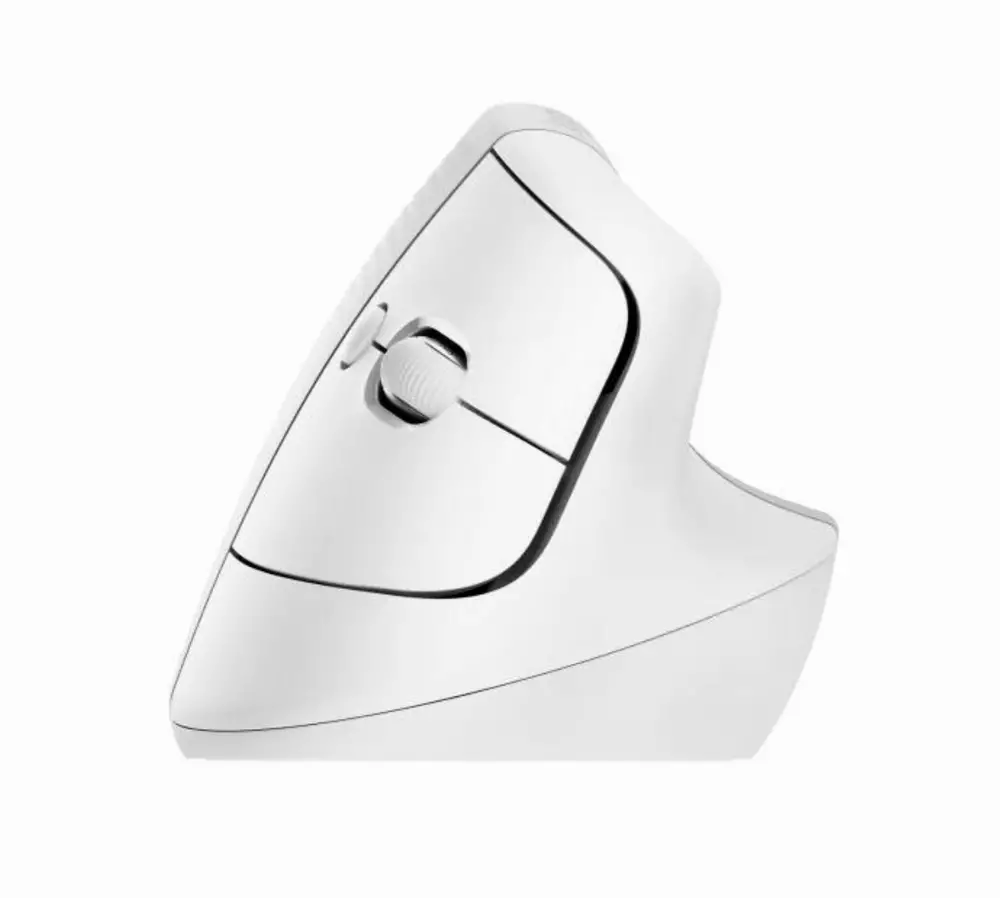 Безжична Мишка Logitech Lift Vertical Off-White - 910-006475