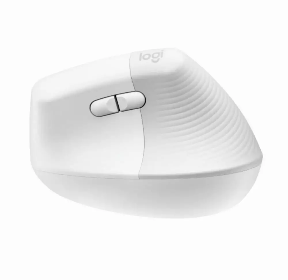 Безжична Мишка Logitech Lift Vertical Off-White - 910-006475