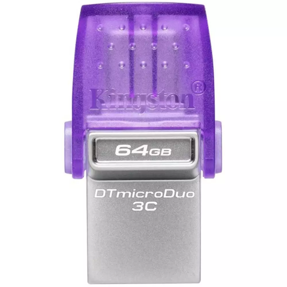 USB памет Kingston 64GB DataTraveler microDuo 3C dual USB-A + USB-C - DTDUO3CG3/64GB