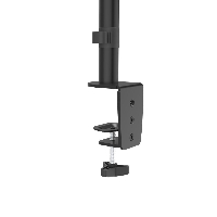 Стойка за 2 монитора за бюро HAMA Регулируема, 13" - 32", 8 кг, Swivel/Tilt, Черен