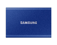 Външен SSD Samsung T7 Indigo Blue SSD 2TB USB-C Blue