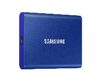 Външен SSD Samsung T7 Indigo Blue SSD 2TB USB-C Blue