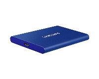 Външен SSD Samsung T7 Indigo Blue SSD 2TB USB-C Blue