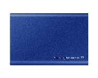 Външен SSD Samsung T7 Indigo Blue SSD 2TB USB-C Blue