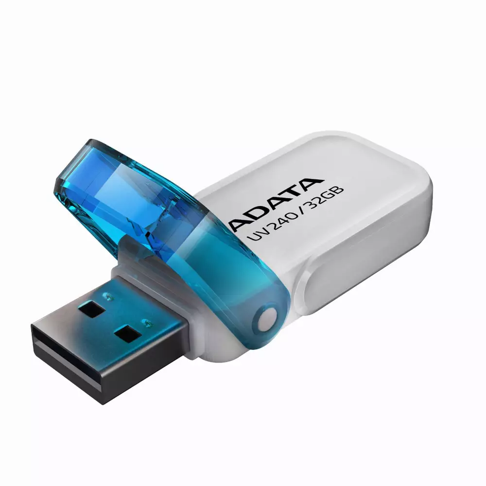 USB памет ADATA UV240 32GB USB 2.0 White - AUV240-32G-RWH
