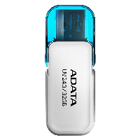 USB памет ADATA UV240 32GB USB 2.0 White - AUV240-32G-RWH
