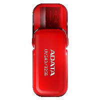 USB памет ADATA UV240 32GB USB 2.0 Red - AUV240-32G-RRD