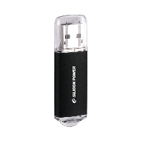 USB памет Silicon Power Ultima II 16GB USB 2.0 Black - SP016GBUF2M01V1K
