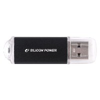USB памет Silicon Power Ultima II 16GB USB 2.0 Black - SP016GBUF2M01V1K