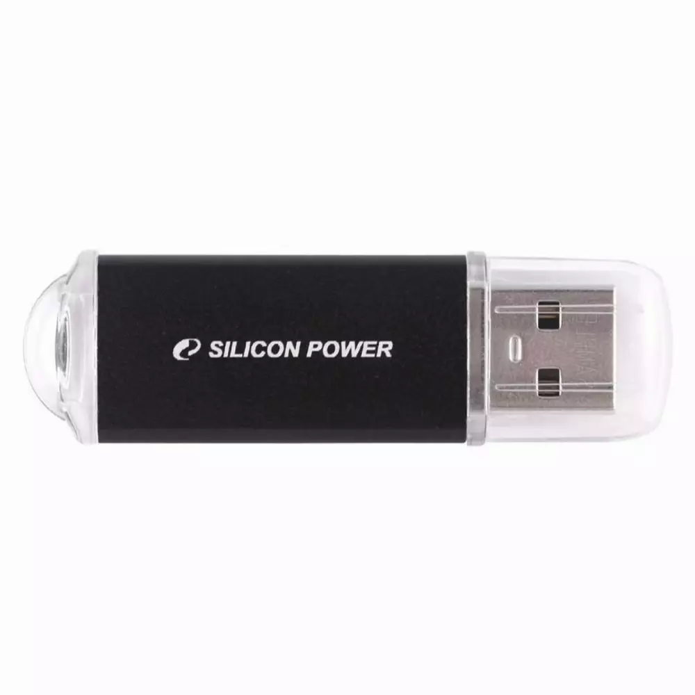 USB памет Silicon Power Ultima II 32GB USB 2.0 Black - SP032GBUF2M01V1K
