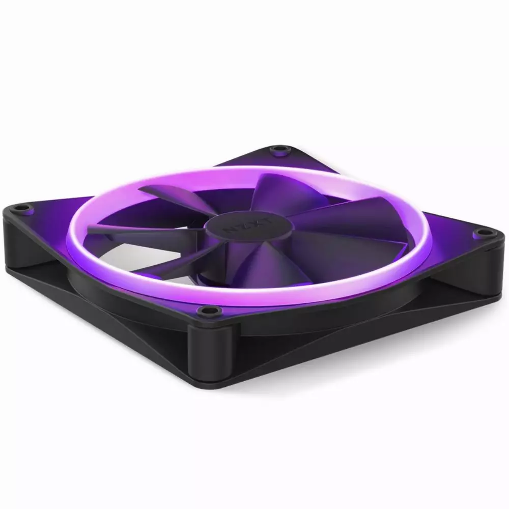 Вентилатор NZXT F140 RGB Black 140mm - RF-R14SF-B1