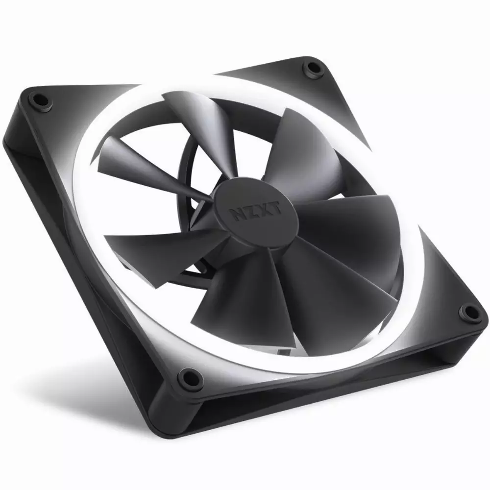 Вентилатор NZXT F140 RGB Black 140mm - RF-R14SF-B1