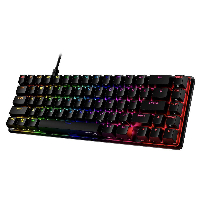 Геймърскa механична клавиатура HyperX Alloy Origins 65 HyperX Aqua Switches Black
