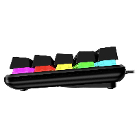 Геймърскa механична клавиатура HyperX Alloy Origins 65 HyperX Aqua Switches Black