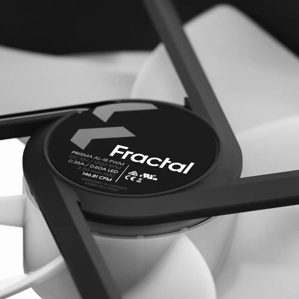 Вентилатор Fractal PRISM AL-18 RGB PWM 2 pack 180mm