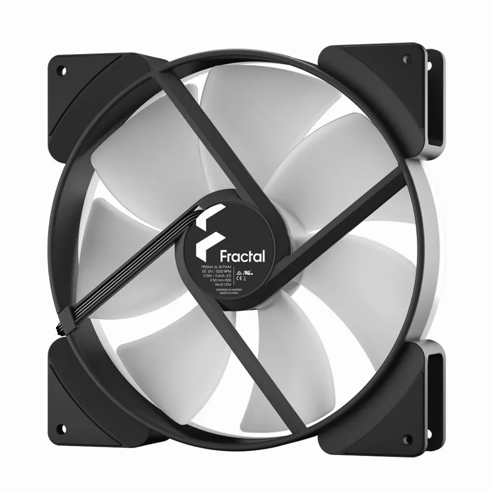 Вентилатор Fractal PRISM AL-18 RGB PWM 2 pack 180mm
