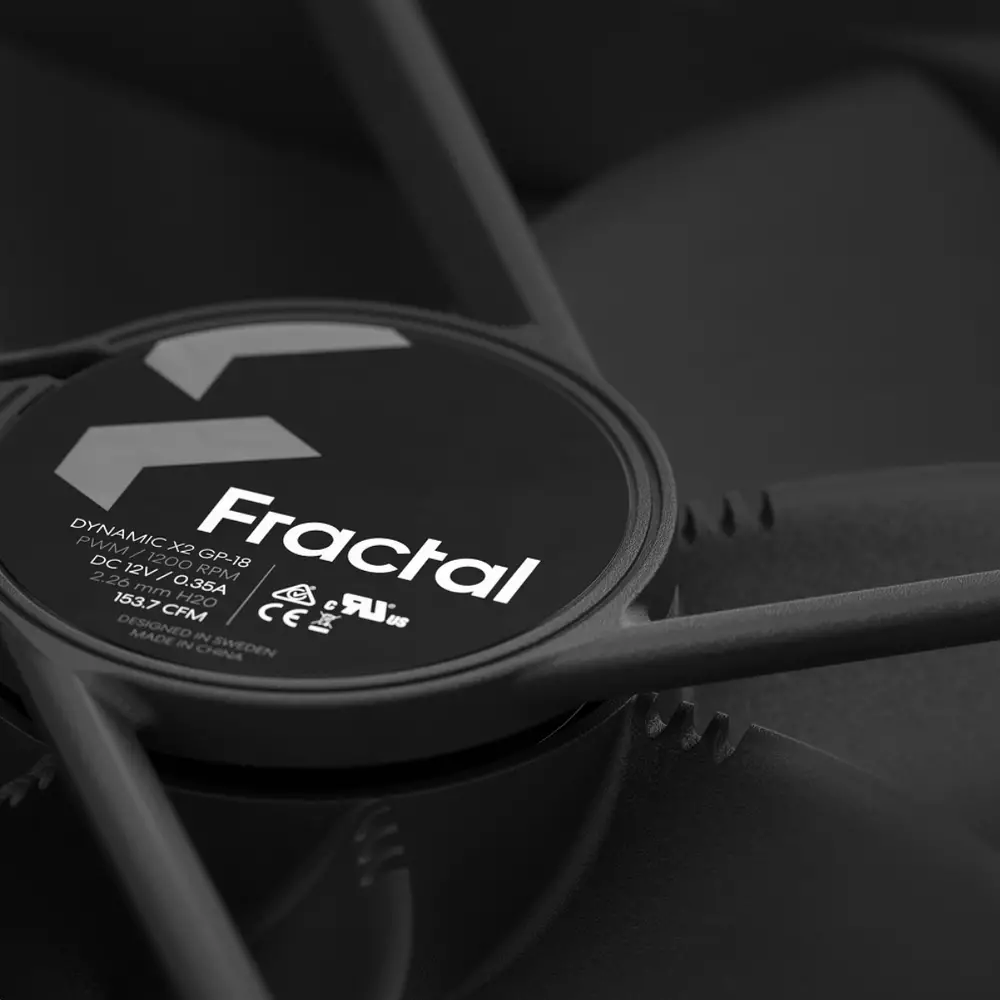 Вентилатор Fractal Dynamic X2 GP-18 PWM 180mm Black 