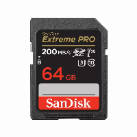 Карта памет SANDISK Extreme PRO SDHC, 64GB, UHS-1, Class 10, U3, 90 MB/s 