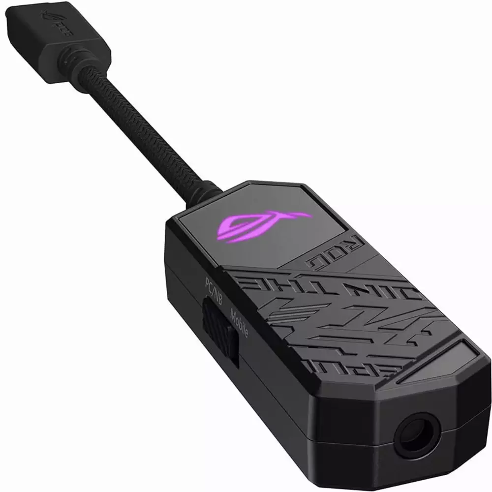 Адаптер ASUS ROG CLAVIS NC USB-C към 3.5 мм жак - 90YH02N0-B2UA00