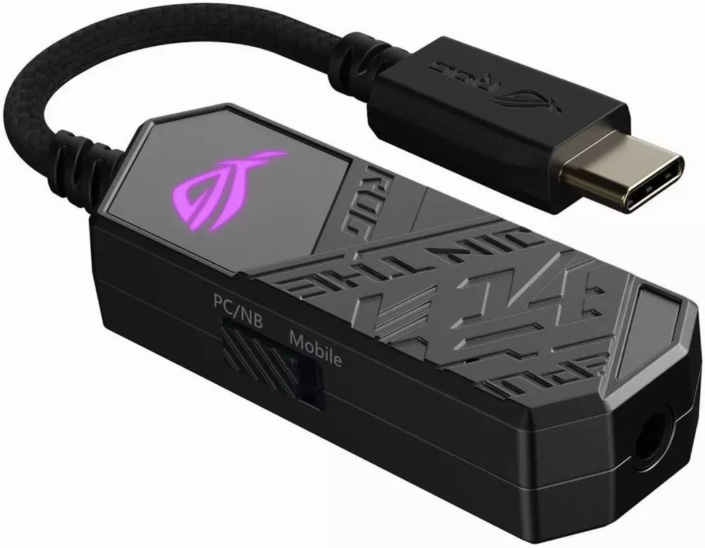 Адаптер ASUS ROG CLAVIS NC USB-C към 3.5 мм жак - 90YH02N0-B2UA00