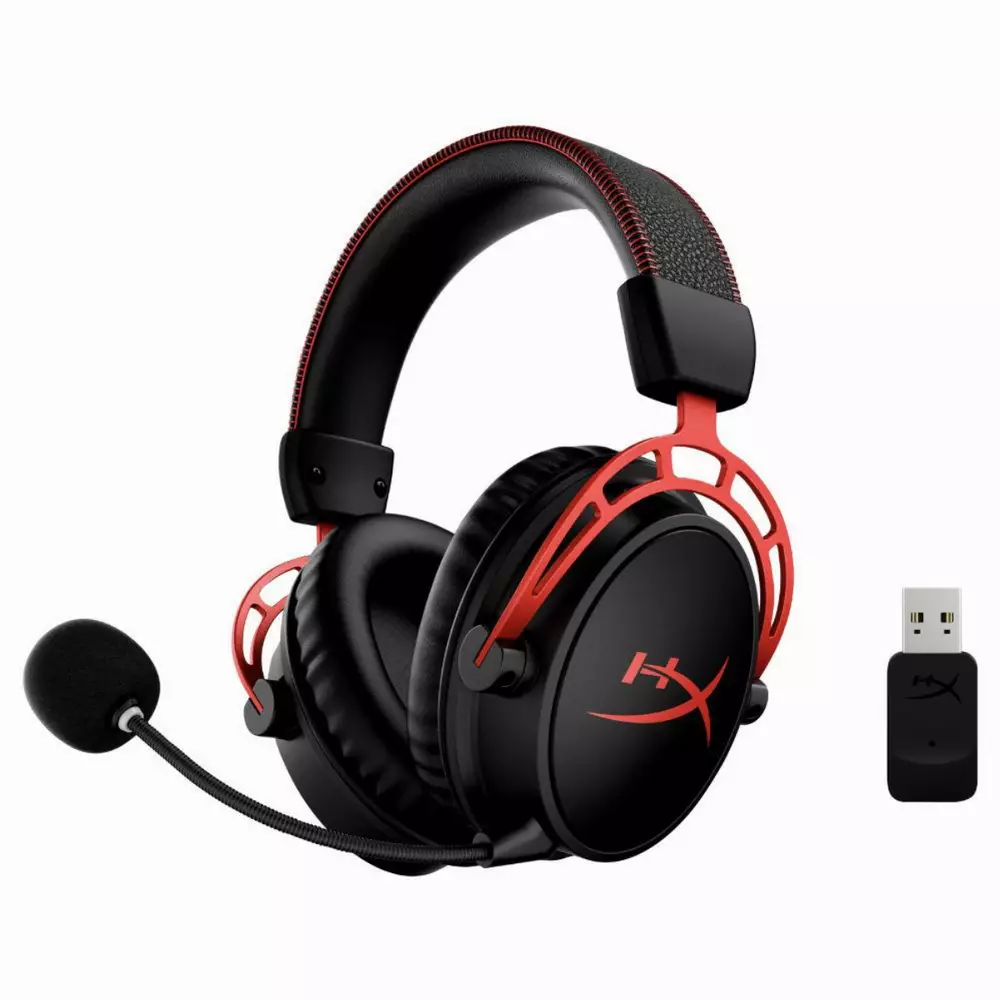 Геймърски слушалки HyperX Cloud Alpha Wireless Черен/Червен