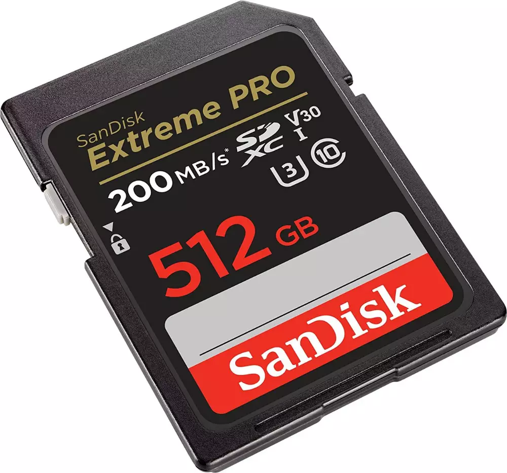 Карта памет SANDISK Extreme PRO SDHC 512GB UHS-1 Class 10 U3 140 MB/s 