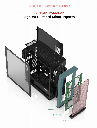 Кутия Zalman Z10 Plus TG EATX ARGB Case