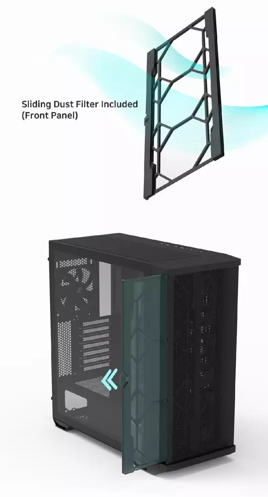Кутия Zalman Z10 Plus TG EATX ARGB Case