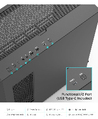 Кутия Zalman Z10 Plus TG EATX ARGB Case