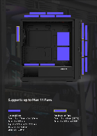 Кутия Zalman Z10 Plus TG EATX ARGB Case