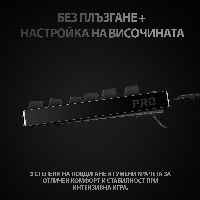 Геймърска клавиатура Logitech G Pro TKL GX Clicky Blue - 920-009392